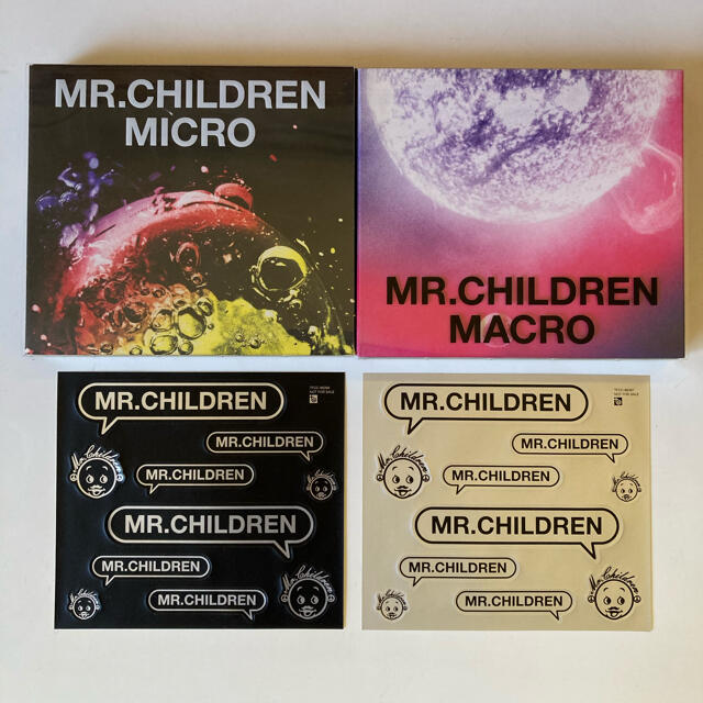 Mr. Children MACRO/MICRO セット エンタメ/ホビーのCD(ポップス/ロック(邦楽))の商品写真
