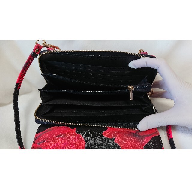 DaTuRa(ダチュラ)のDaTuRa ダチュラ 長財布 バラ レディースのファッション小物(財布)の商品写真