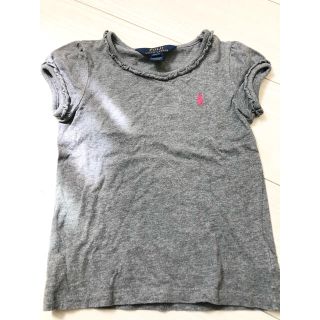 ポロラルフローレン(POLO RALPH LAUREN)のPOLO ラルフローレン 女の子 半袖 トップス グレー 3T 100cm(Tシャツ/カットソー)