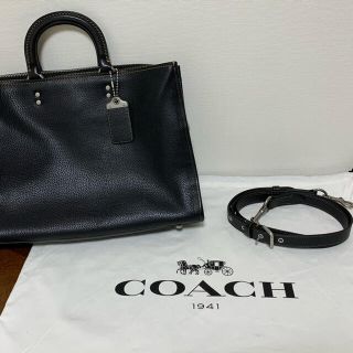 COACH - COACH ローグ ブリーフ グラブタン ペブル レザーの通販