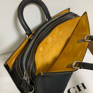 COACH - COACH ローグ ブリーフ グラブタン ペブル レザーの通販