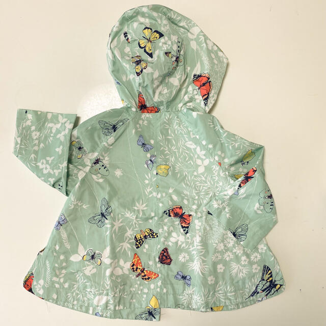 babyGAP(ベビーギャップ)の美品 baby GAP 100cm アウター ジャケット レインコート キッズ/ベビー/マタニティのキッズ服女の子用(90cm~)(ジャケット/上着)の商品写真