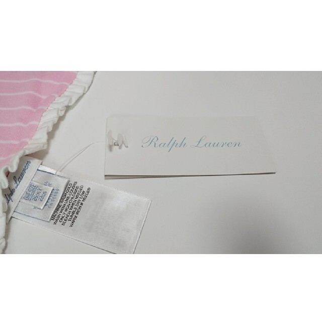 Ralph Lauren(ラルフローレン)のRALPH LAUREN ベビー用 スタイ キッズ/ベビー/マタニティのベビー服(~85cm)(その他)の商品写真