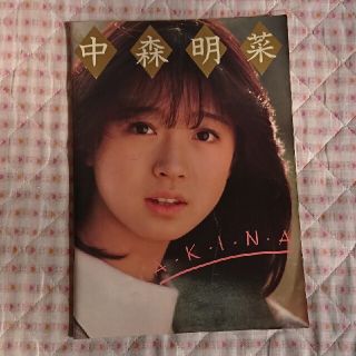 中森明菜 パンフレット(アイドルグッズ)