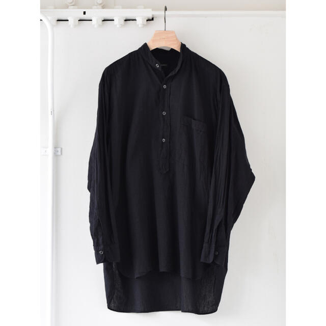 【19ss/希少品】comoli シャツ ブラック サイズ 3