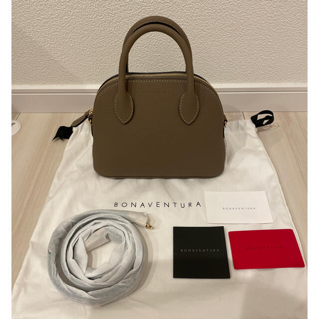 ショルダーバッグ❇︎ BONAVENTURA Mini Emma Bag エトープ　新品未使用