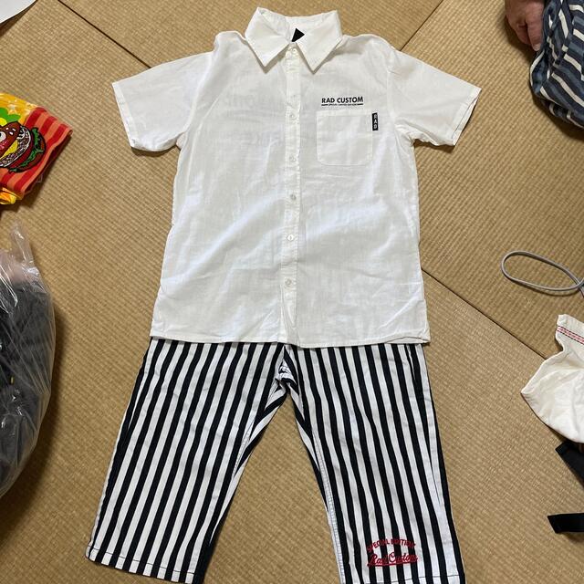 BeBe(ベベ)のブラウスと短パン　　サイズ違い注意 キッズ/ベビー/マタニティのキッズ服男の子用(90cm~)(パンツ/スパッツ)の商品写真