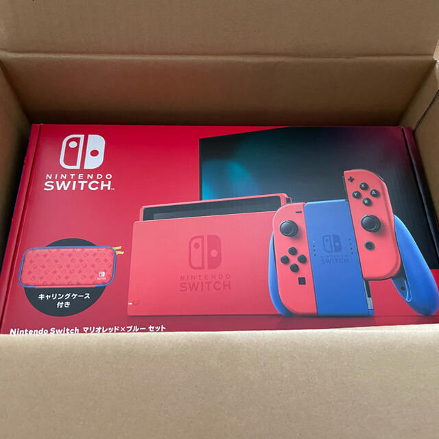 Nintendo Switch マリオ レッド×ブルーセット 新品未開封