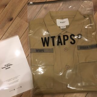 ダブルタップス(W)taps)の【Mサイズ】 21SS WTAPS JUNGLE 02 LS BEIGE(シャツ)