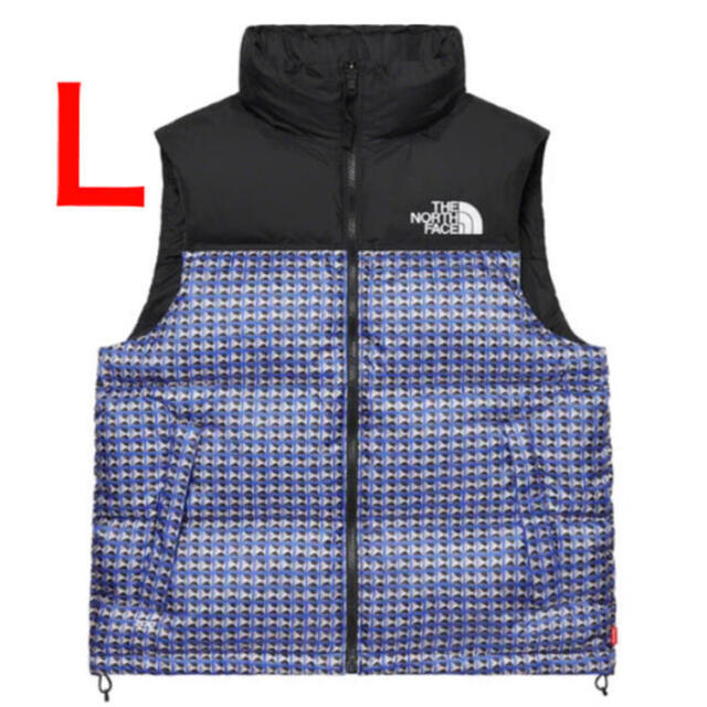 Supreme(シュプリーム)の Supreme North Face Studded Nuptse Vest メンズのジャケット/アウター(ダウンベスト)の商品写真