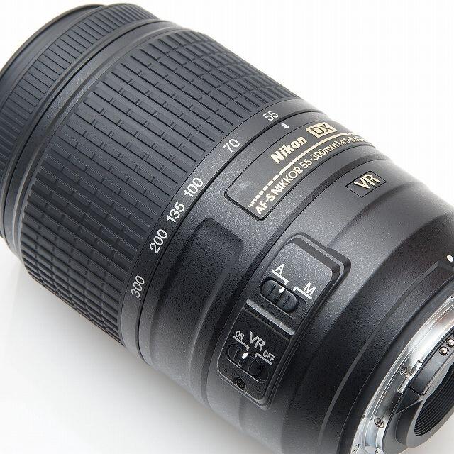 Nikon(ニコン)の美品★Nikon 望遠レンズ AF-S 55-300mm VR DX スマホ/家電/カメラのカメラ(レンズ(ズーム))の商品写真