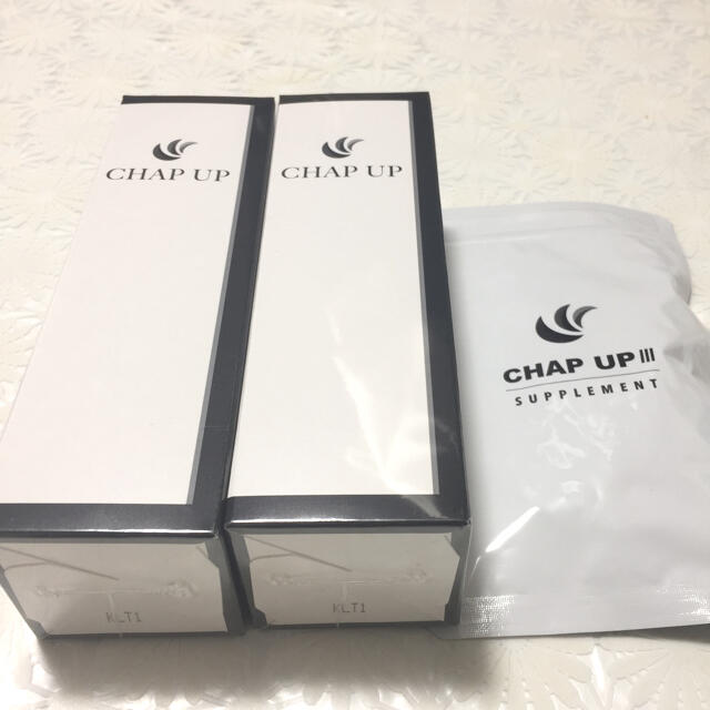 【新品】CHAP UP チャップアップ 育毛剤×8、育毛サプリ×4