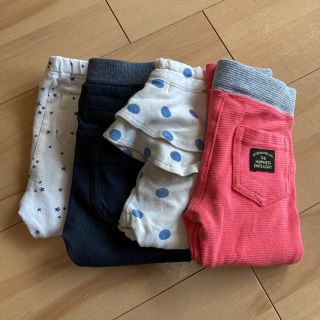 ユニクロ(UNIQLO)の【中古＋新品】レギンスパンツ4枚セット(パンツ)