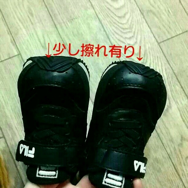 FILA(フィラ)の【美品】FILAベビーシューズ キッズ/ベビー/マタニティのベビー靴/シューズ(~14cm)(スニーカー)の商品写真