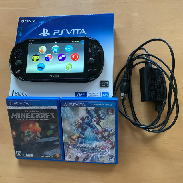 PSVITA PCH-2000と64GBメモリーカードとおまけ