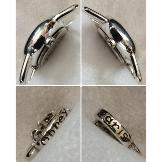 希少‼️良品‼️オブレイ ハンドメイド 銀無垢 チャーム付きレディース