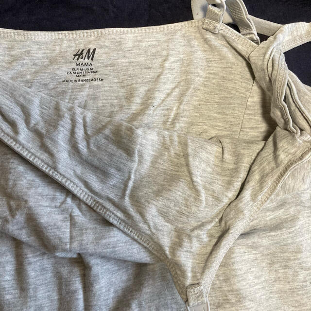 H&M(エイチアンドエム)の【中古】授乳キャミソール3枚セット キッズ/ベビー/マタニティのマタニティ(マタニティトップス)の商品写真