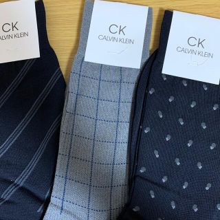 カルバンクライン(Calvin Klein)のカルバンクライン　靴下　3足セット(ソックス)