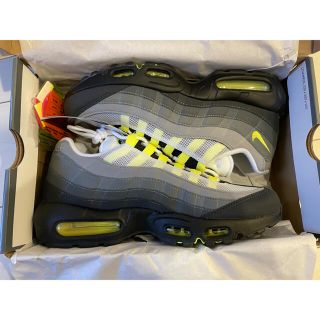 ナイキ(NIKE)のNIKE AIR MAX95 OG  NEON YELLOW 26 2020(スニーカー)