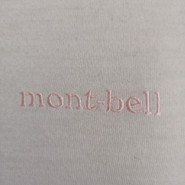 mont bell(モンベル)のモンベル　レディース　ロンT  薄ピンク レディースのトップス(Tシャツ(長袖/七分))の商品写真