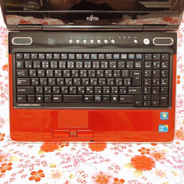 富士通(フジツウ)のノートパソコン♪Corei5♪新品SSD♪オフィス♪Webカメラ♪Win10 スマホ/家電/カメラのPC/タブレット(ノートPC)の商品写真