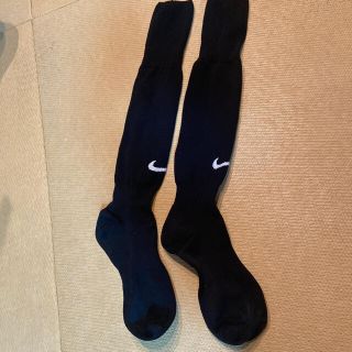 ナイキ(NIKE)のNIKE黒・サッカーソックス25〜27㎝(ソックス)