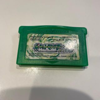 ポケモン(ポケモン)のポケモン リーフグリーン 緑 ポケットモンスター GBA ゲームボーイアドバンス(携帯用ゲームソフト)