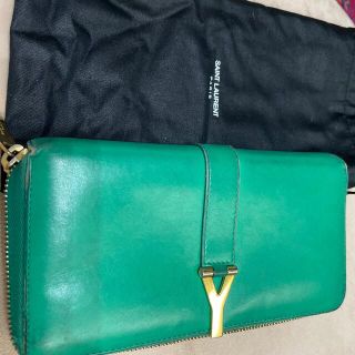 サンローラン グリーン 財布(レディース)の通販 30点 | Saint Laurent