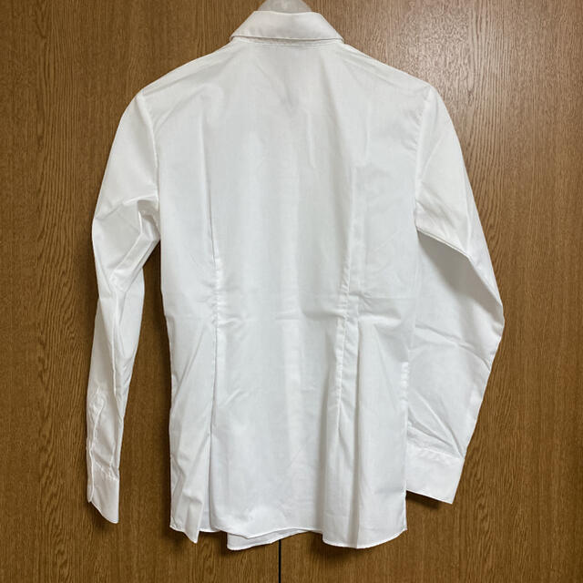 ワイシャツ 白シャツ ブラウス レディースのトップス(シャツ/ブラウス(長袖/七分))の商品写真
