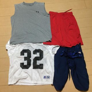 アンダーアーマー(UNDER ARMOUR)のアメフト　練習着(アメリカンフットボール)