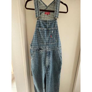 シュプリーム(Supreme)のSupreme Jacquard Logos Denim Overalls (サロペット/オーバーオール)