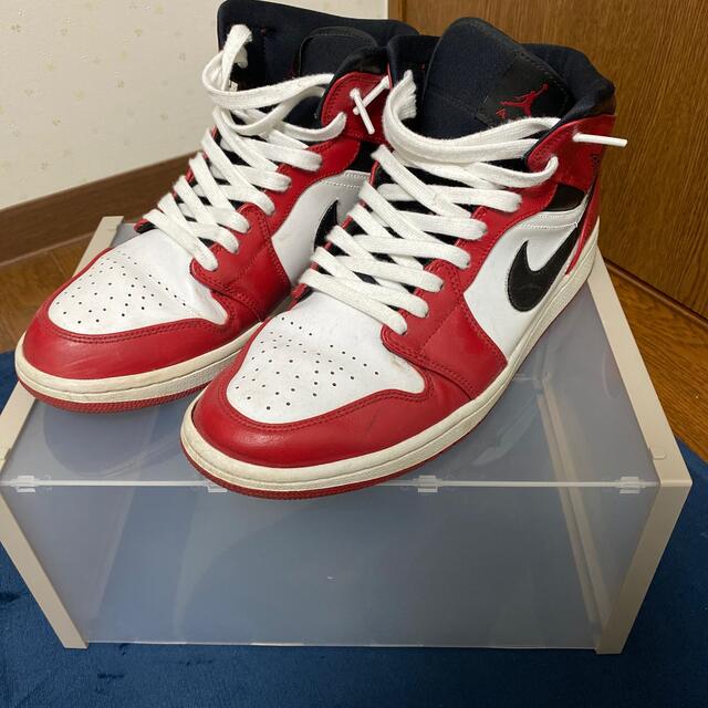 aj1 mid Chicago風カスタム