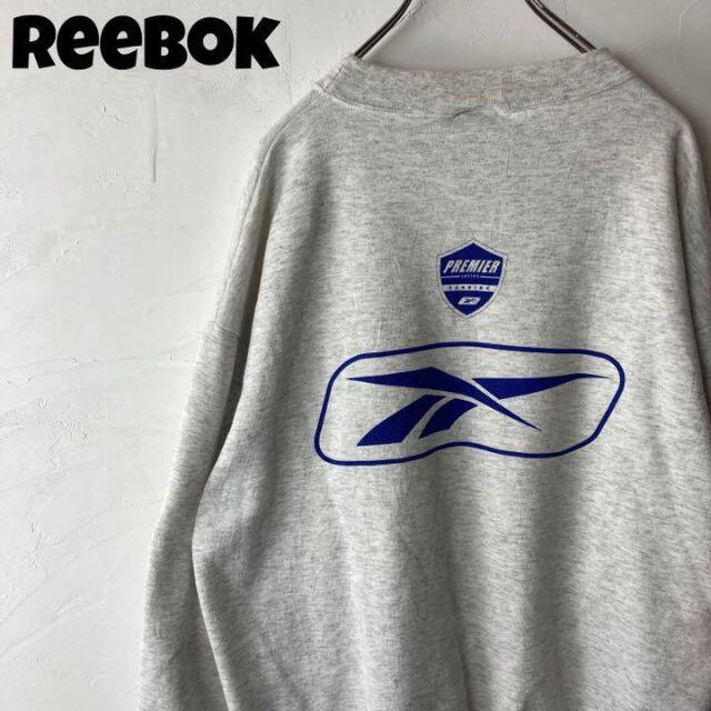 Reebok Reebok リーボック ビッグロゴ スウェット トレーナー グレーの通販 By Momo リーボックならラクマ