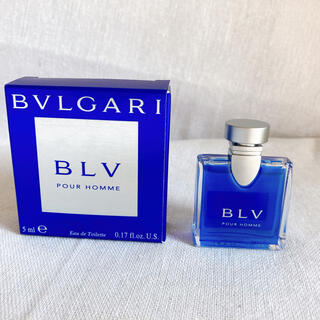 ブルガリ(BVLGARI)のブルガリ ブルー　プールオム オードトワレ 5ml(香水(男性用))