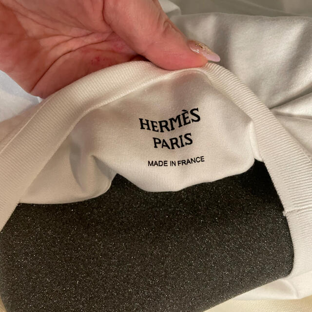 Hermes(エルメス)のエルメス Tシャツワンピース 上品カジュアル HERMES レディースのトップス(Tシャツ(長袖/七分))の商品写真