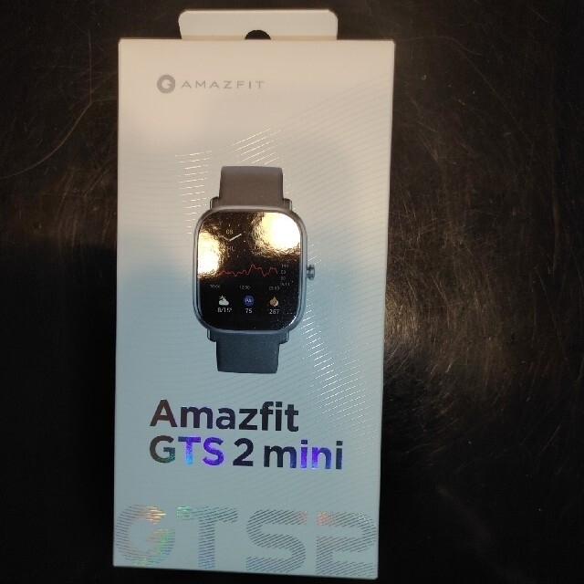 【新品未開封品】スマートウォッチ　Amazfit GTS 2 mini　ブラック