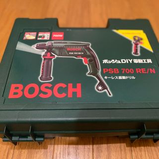 ボッシュ(BOSCH)のボッシュ　キーレス振動ドリル　PSB RE/N(工具/メンテナンス)