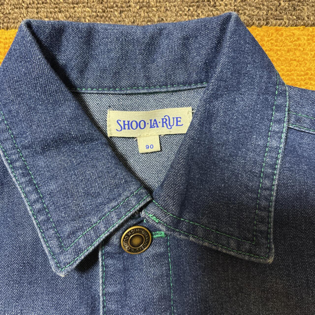 SHOO・LA・RUE(シューラルー)のシューラルー デニムジャケット デニムシャツ キッズ/ベビー/マタニティのキッズ服男の子用(90cm~)(Tシャツ/カットソー)の商品写真