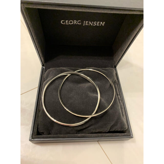 ジョージジェンセン  シルバー　バングル　マルシア　Georg Jensen