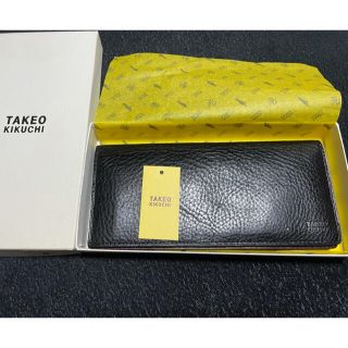 タケオキクチ(TAKEO KIKUCHI)の【値下げ】【未使用】TAKEO KIKUCHI 長財布(長財布)