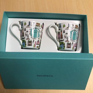 ティファニー(Tiffany & Co.)のTIFFANY5thアベニューペアマグカップ(グラス/カップ)