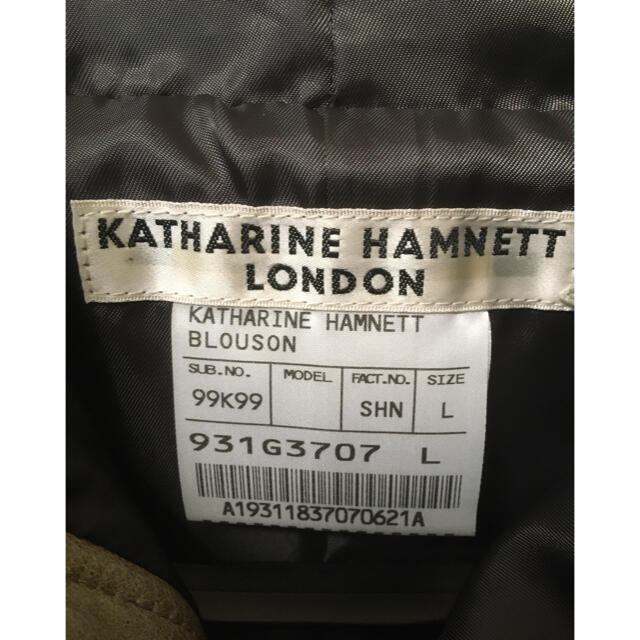 KATHARINE HAMNETT LONDON ライダース