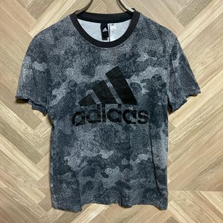 アディダス(adidas)の37 adidas アディダス Tシャツ　迷彩　カモ柄　ビックロゴ(Tシャツ/カットソー(半袖/袖なし))