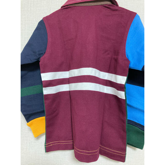 CANTERBURY(カンタベリー)のカンタベリー　キッズラガーシャツ110 キッズ/ベビー/マタニティのキッズ服男の子用(90cm~)(Tシャツ/カットソー)の商品写真