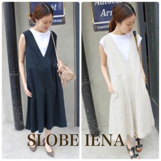 イエナ(IENA)の【2016SS 大人気 完売】IENA SLOBE サロペット&Tシャツセット (サロペット/オーバーオール)