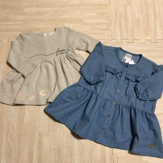 セシルマクビー(CECIL McBEE)の80女の子トップス　2点セット　新品(シャツ/カットソー)