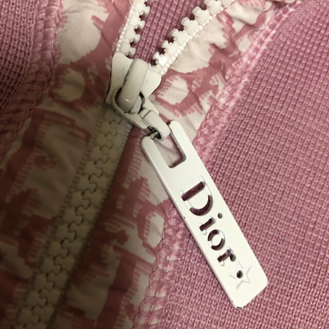 パネル christan Dior ディオール トロッター ジップアップ ピンク L