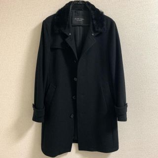 バーバリーブラックレーベル(BURBERRY BLACK LABEL)のブラックレーベル バーバリー ボア付きコート(トレンチコート)