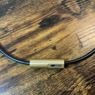 sevネックレス ブラック✖️ゴールド 48㎝