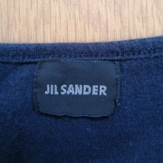 ジルサンダー(Jil Sander)のジル・サンダー　TシャツＳサイズ　ネイビー(Tシャツ/カットソー(半袖/袖なし))